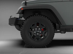 2016 Jeep wrangler 3D Model