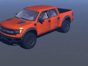 ford raptor svt 3D Model