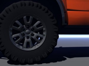 ford raptor svt 3D-Modell