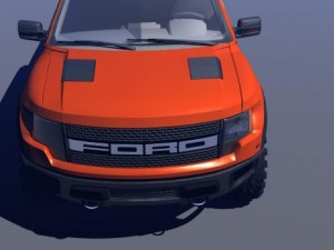 ford raptor svt 3D-Modell