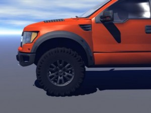 ford raptor svt 3D-Modell