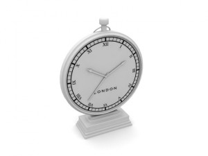 table clock Model 3D