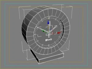 table clock 3D Model