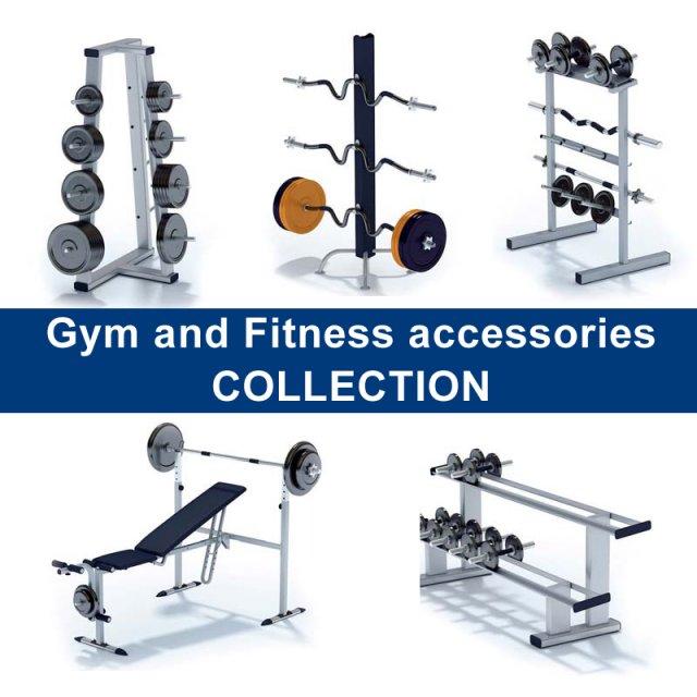 gymcoll2 3D Модель .c4d .max .obj .3ds .fbx .stl .blend 