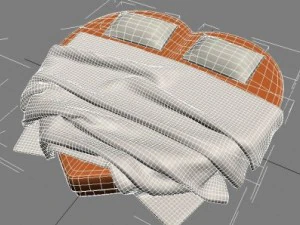 heart bed 3D Model