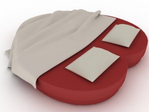 heart bed 3D 模型