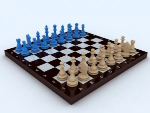 xadrez Modelo 3D
