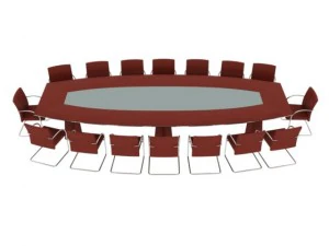 conference table 3D Model