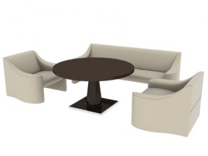lounge table sofa Modelo 3D