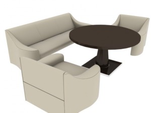 lounge table sofa Modelo 3D