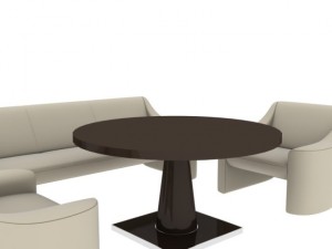 lounge table sofa Modelo 3D