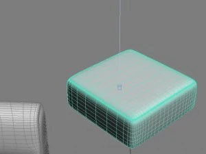 lounge table sofa 3D Model