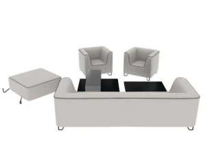 lounge table sofa 3D Model