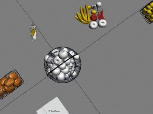 fruit basket 3D 모델