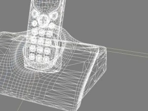 cordless phone 3D Model