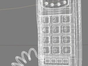 cordless phone 3D Model
