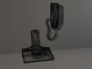 cordless phone 3D Model