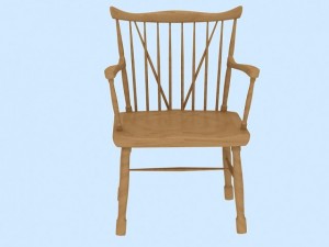 chair collection 3D Model