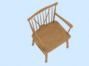 chair collection 3D Model