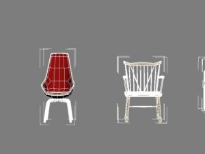 chair collection 3D Model