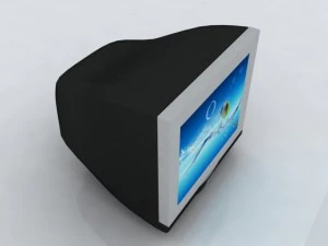 crt monitor 3D Model