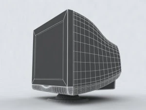 crt monitor 3D Model