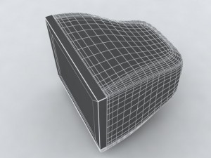 crt monitor 3D 모델