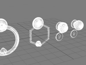 door handles 3D 모델
