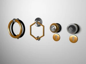 door handles 3D Model