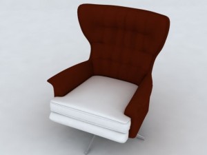 intrior lounge chair 3D Модель