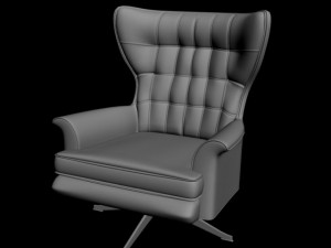 intrior lounge chair 3D Модель
