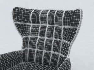 intrior lounge chair 3D Модель