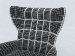intrior lounge chair 3D Model