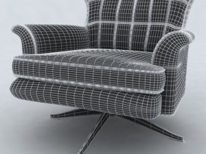 intrior lounge chair 3D Модель