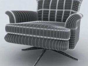 intrior lounge chair 3D Model