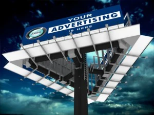billboard 3D Model