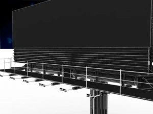 billboard 3D Model