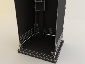 telephone booth 3Dモデル