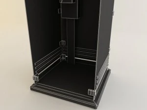 telephone booth 3D Model