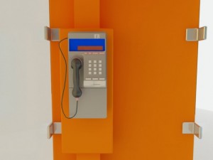 telephone booth 3Dモデル