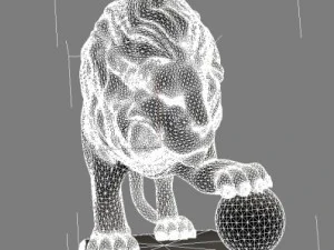 tuin sculpturen 3D Model