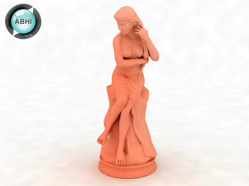garden sculptures 3D Model .c4d .max .obj .3ds .fbx .stl .blend 