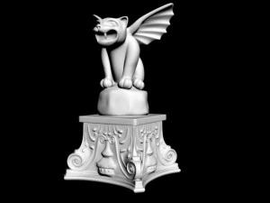 정원 조각품 3D 모델