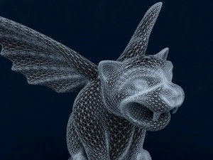 정원 조각품 3D 모델