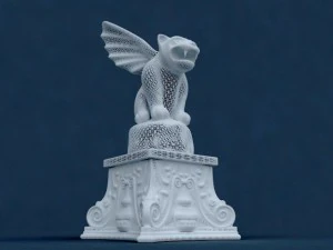 정원 조각품 3D 모델