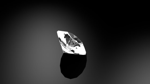 diamond 3D Model .c4d .max .obj .3ds .fbx .stl .blend 