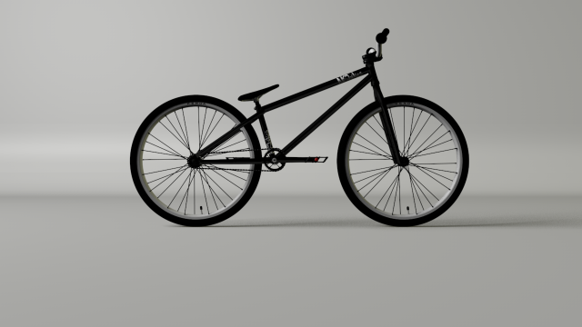 bike to the frame suburban Modelo 3D .c4d .max .obj .3ds .fbx .stl .blend 