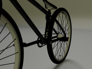 bike to the frame suburban Modelo 3D