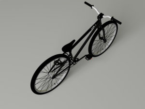 bike to the frame suburban Modelo 3D