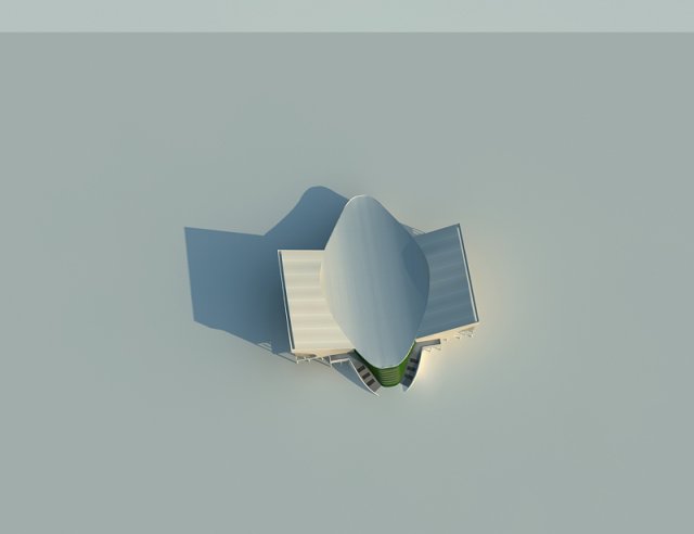 aquatic center london olympics 2012 3Dモデル .c4d .max .obj .3ds .fbx .stl .blend 